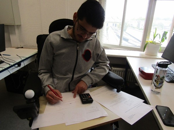 Schüler beim Rechnen