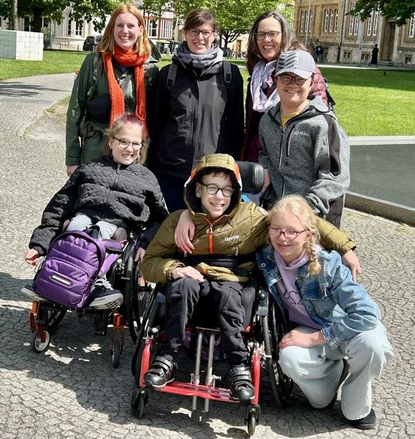 Die Ausflugsgruppe