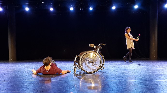 Impression aus dem Tanzprojekt