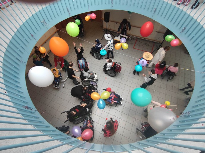Wehe, wenn sie losgelassen....
Die Ballons