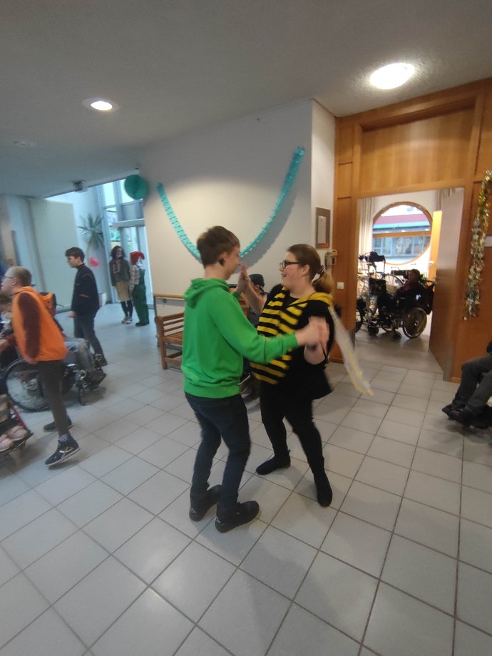 Paartanz war auch angesagt. Z.B. bei Louis und Viktoria