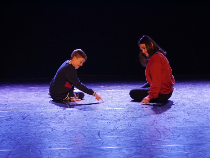 Impression aus dem Tanzprojekt
