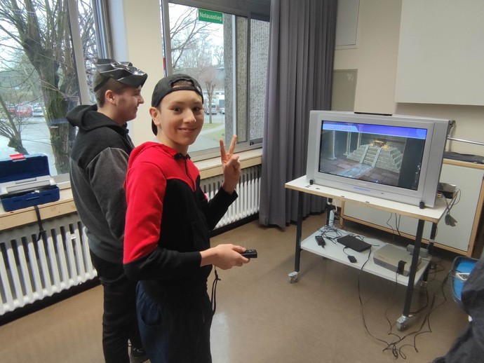 Playstation und NES waren auch zur Verfügung