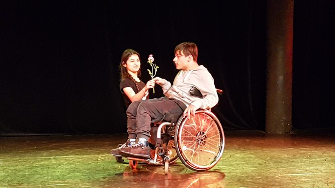 Impression aus dem Tanzprojekt