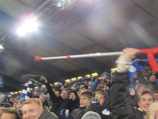 Fans im Stadion