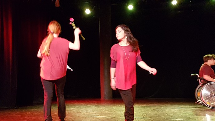 Impression aus dem Tanzprojekt