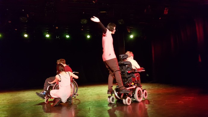 Impression aus dem Tanzprojekt
