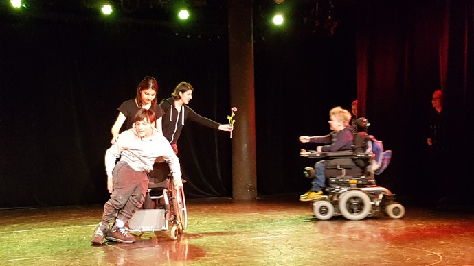Impression aus dem Tanzprojekt
